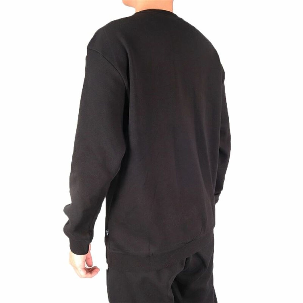 Men’s Sweatshirt without Hood Puma Repeat Graphic Black