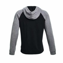 Herren Sweater mit Kapuze Under Armour Wordmark Colorblock Schwarz