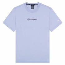 Short Sleeve T-Shirt Champion Crewneck M Purple