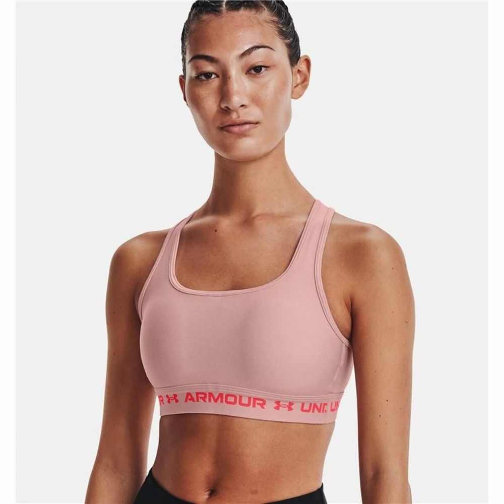 Sport-BH Under Armour Crossback Mid Rosa