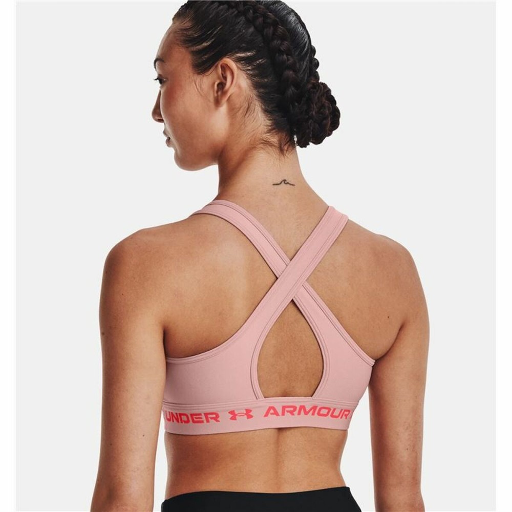 Sport-BH Under Armour Crossback Mid Rosa