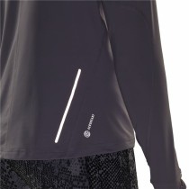 Women's long sleeve T-shirt Adidas Fast 1/2 Zip Lilac Lavendar
