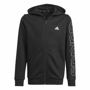 Sportjacke für Kinder Adidas Essentials Schwarz