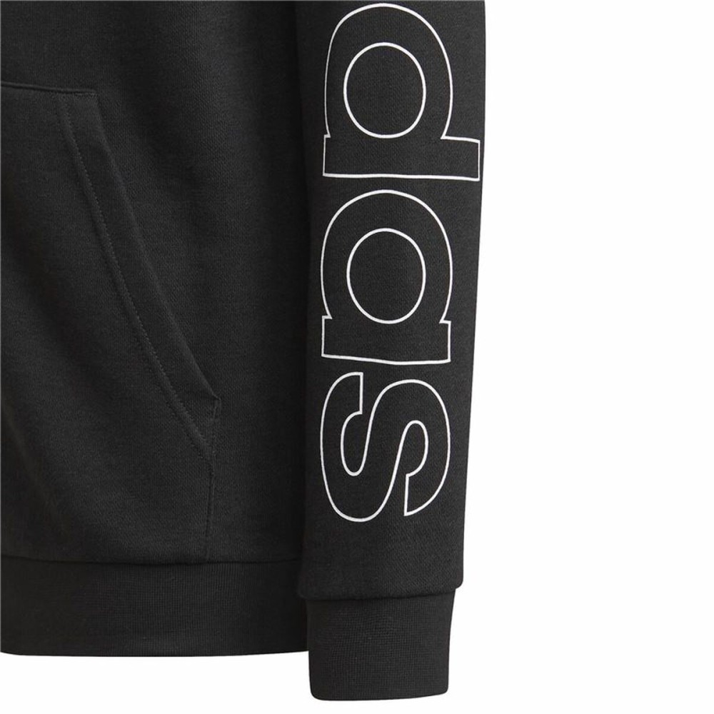 Sportjacke für Kinder Adidas Essentials Schwarz