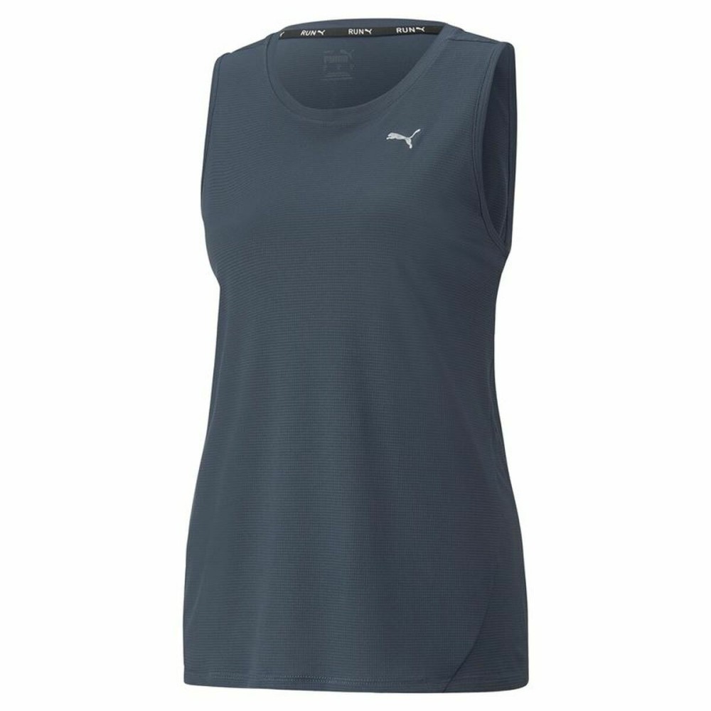 Women’s Short Sleeve T-Shirt Puma Run Favorite Tank Dark blue Lady