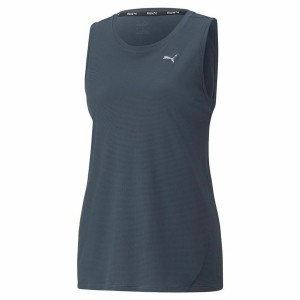 Women’s Short Sleeve T-Shirt Puma Run Favorite Tank Dark blue Lady