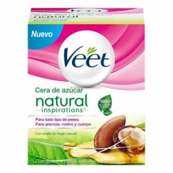 Body Hair Removal Cream Veet Cera Tibia Natural Argan Oil Sugar 250 ml