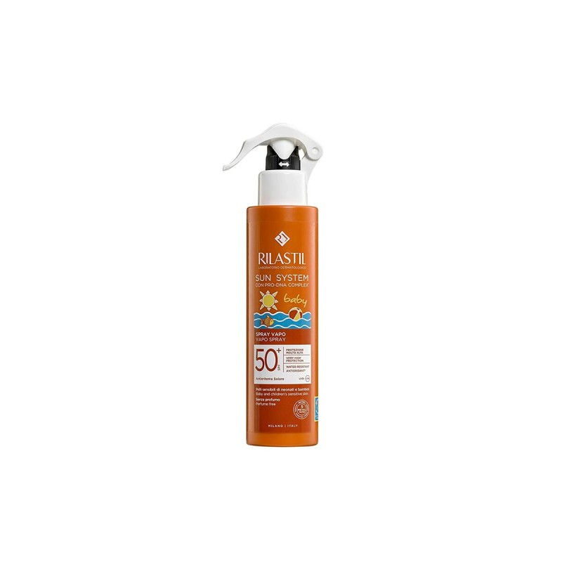 Crème Solaire pour Enfants en Spray Rilastil Sun System Baby SPF 50+ 200 ml