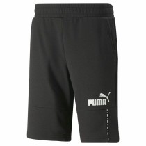 Sport Shorts Puma Essentials Block Tape Schwarz
