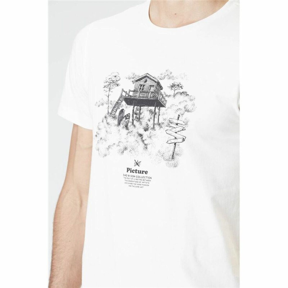 Chemisette Picture DS Surf Cabin Natural Blanc