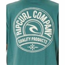 Jungen Kurzarm-T-Shirt Rip Curl Stapler Blau