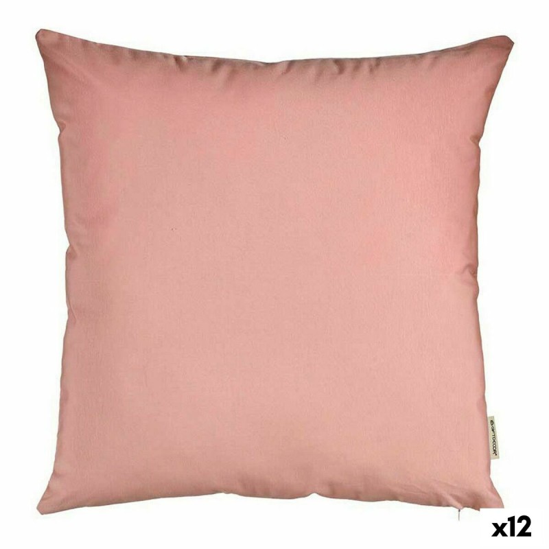 Cushion cover 60 x 0,5 x 60 cm Pink (12 Units)