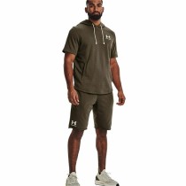 Hose für Erwachsene Under Armour Rival Terry Herren Olive