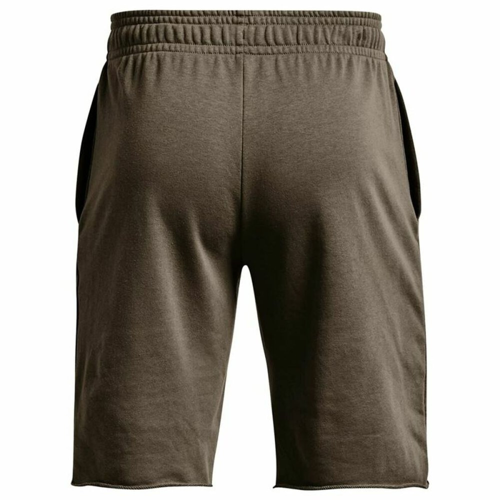 Hose für Erwachsene Under Armour Rival Terry Herren Olive
