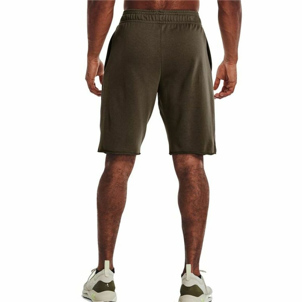 Hose für Erwachsene Under Armour Rival Terry Herren Olive