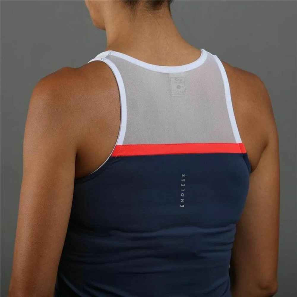 Maillot de Corps de Sport à Manches Coupe Endless Lace Blanc