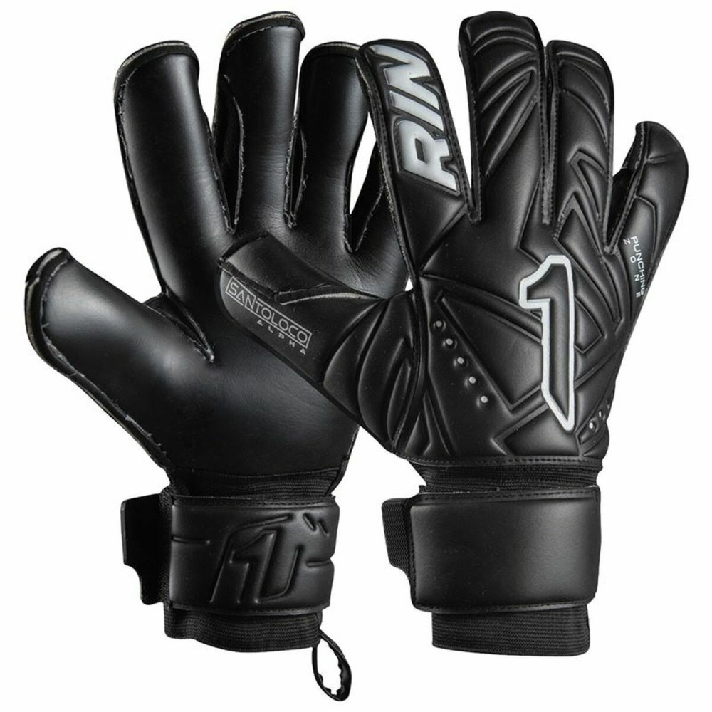Goalkeeper Gloves Rinat Santoloco Black Adults