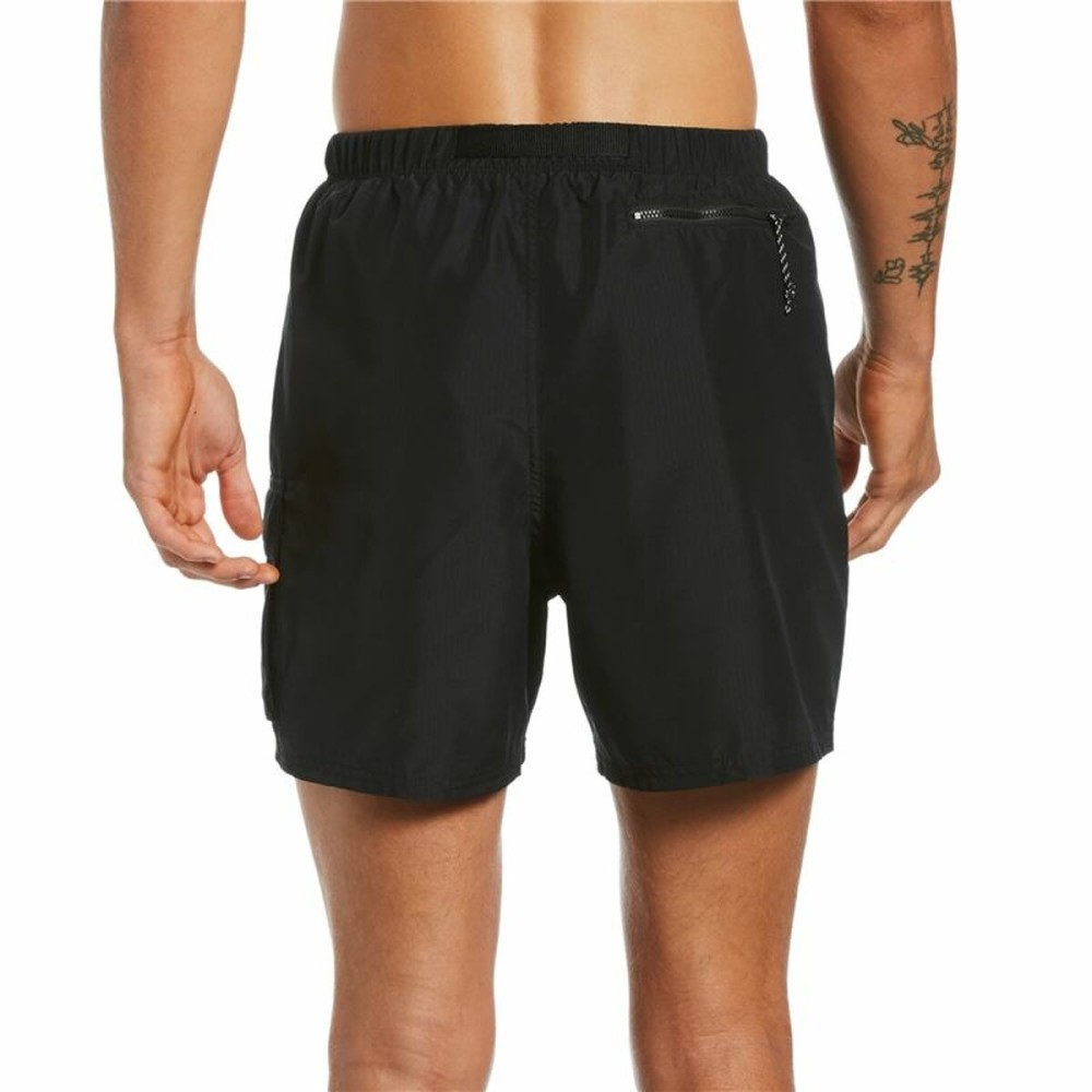 Herren Badehose Nike 5" Volley Schwarz