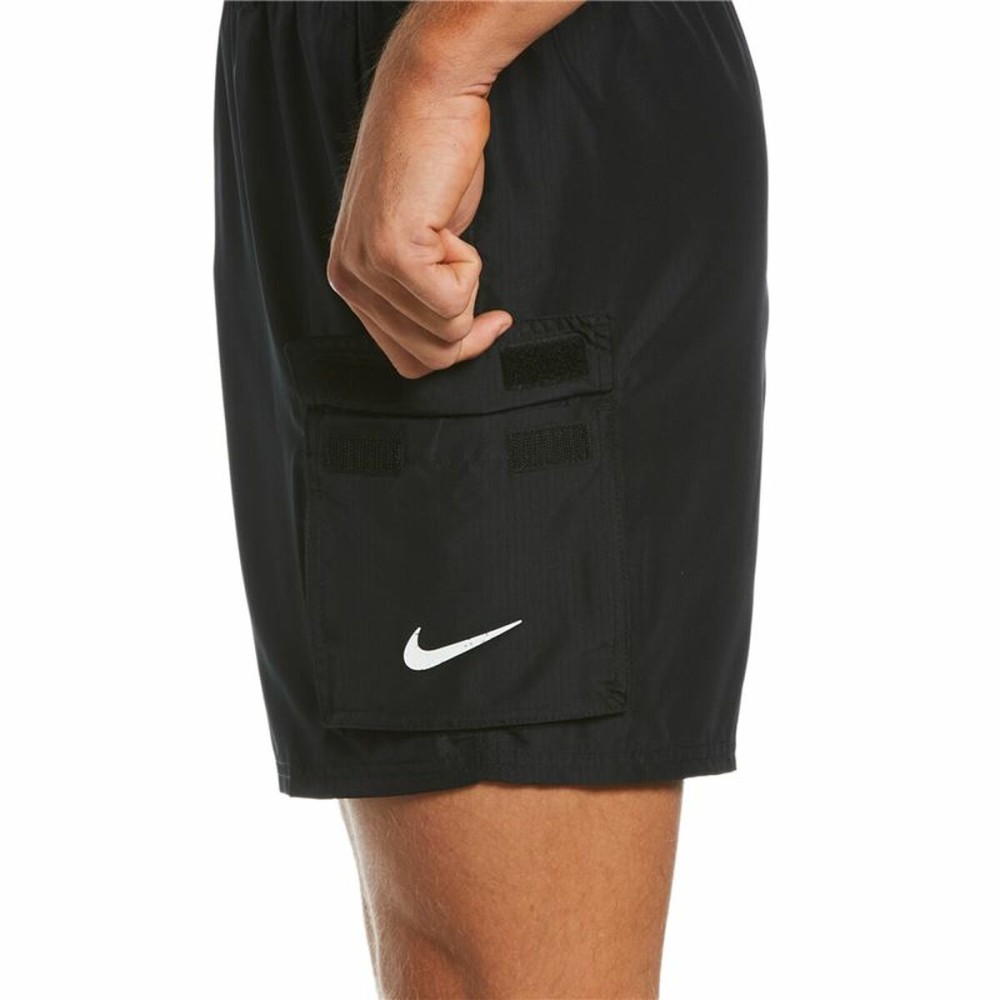Herren Badehose Nike 5" Volley Schwarz