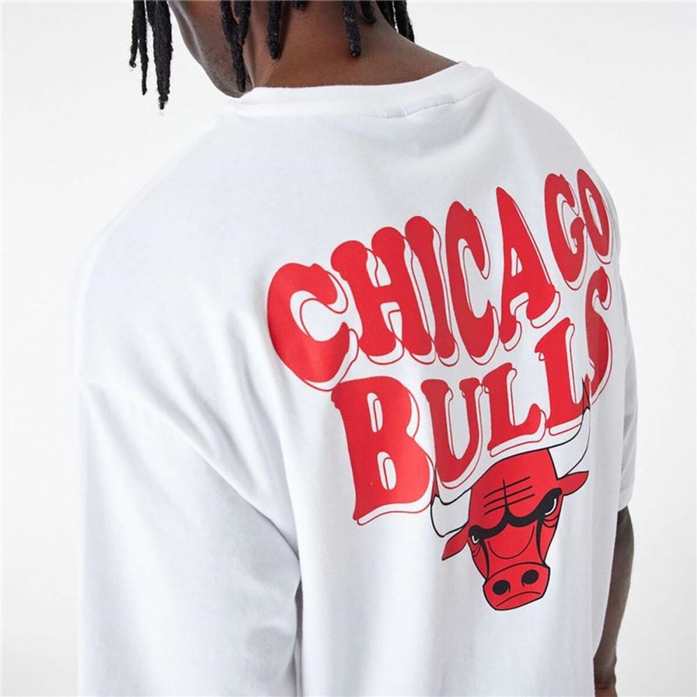 T-shirt à manches courtes homme New Era SCRIPT OS TEE CHIBUL 60435518 Blanc (L)