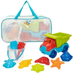 Set de jouets de plage Colorbaby polypropylène (8 Unités)