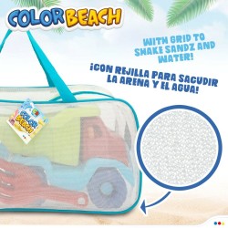 Beach toys set Colorbaby polypropylene (8 Units)