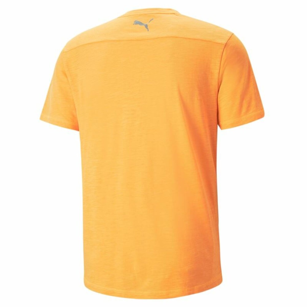 T-shirt à manches courtes homme Puma Jaune Homme