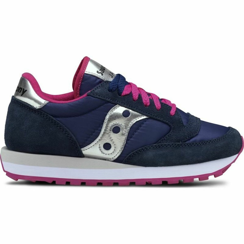 Sports Trainers for Women Saucony Jazz Original Navy Blue