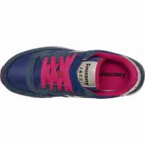 Sports Trainers for Women Saucony Jazz Original Navy Blue
