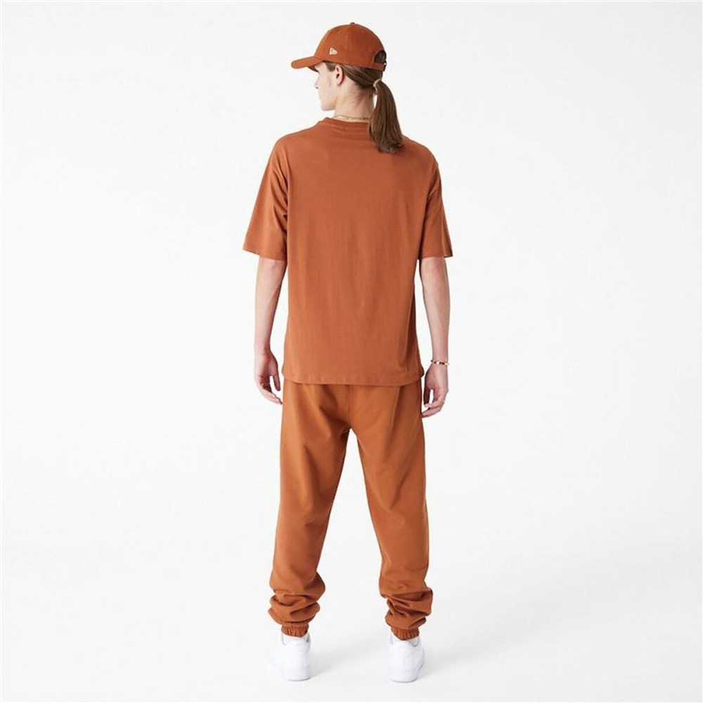 T-shirt à manches courtes homme New Era LEAGUE ESSNTLS LC OS TEE NEYYAN 60435552 Marron (S)