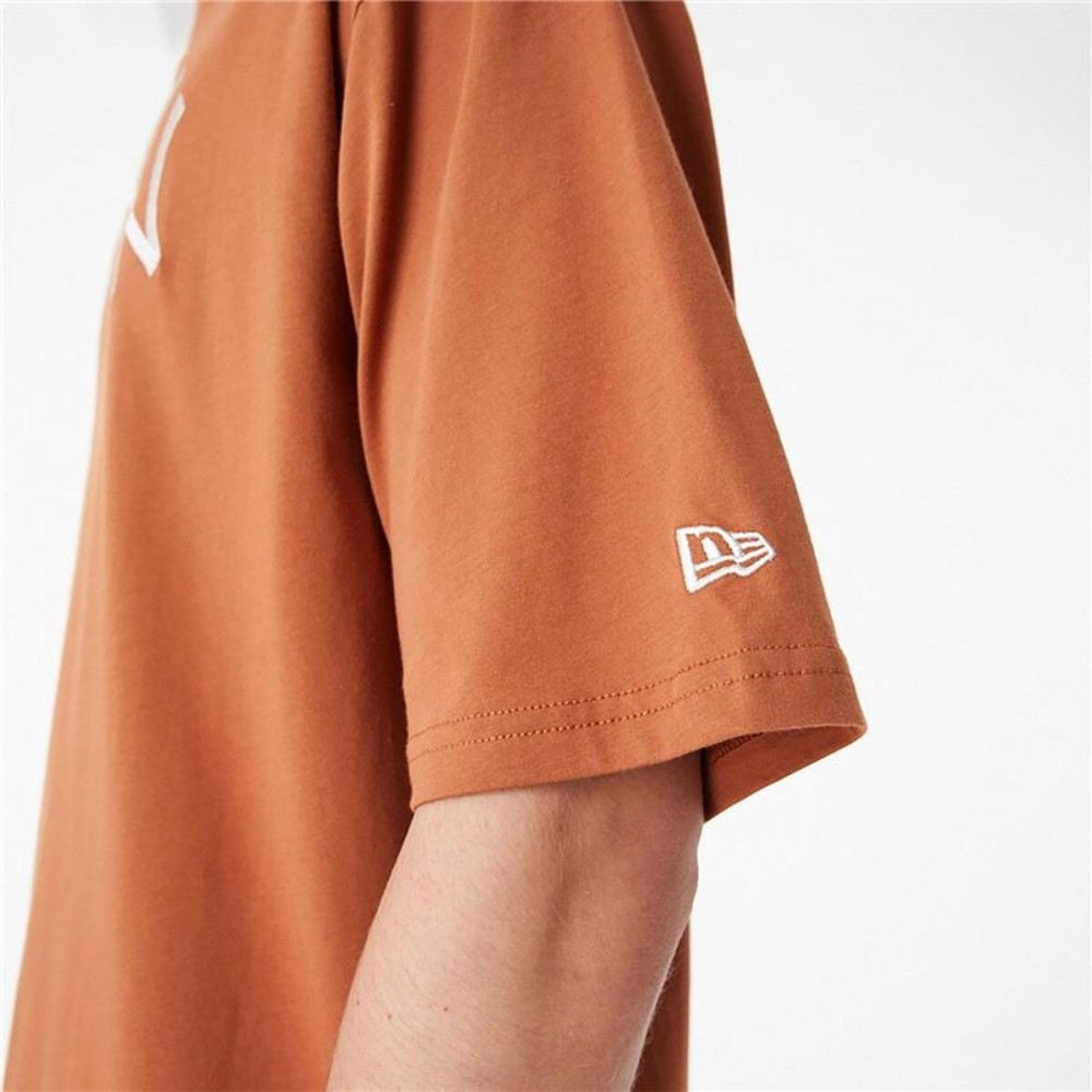 T-shirt à manches courtes homme New Era LEAGUE ESSNTLS LC OS TEE NEYYAN 60435552 Marron (S)