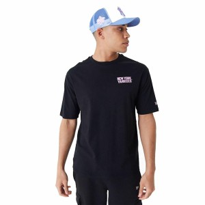 T-shirt à manches courtes homme New Era WORDMARK OS TEE NEYYAN 60435524 Noir (L)