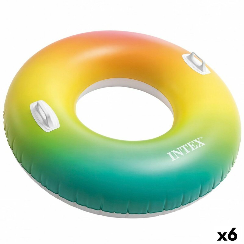 Inflatable Wheel Intex Faded effect Ø 122 cm 122 x 122 cm (6 Units)