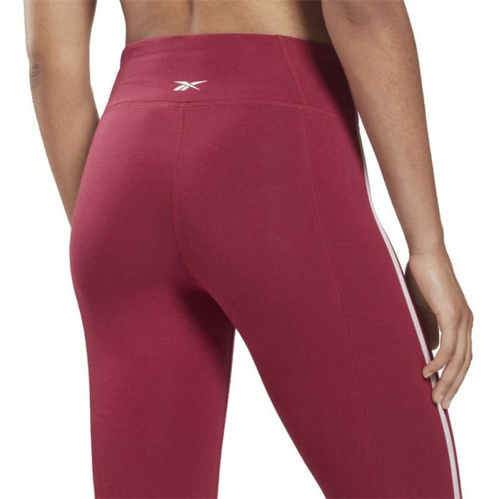 Sport leggings for Women Reebok Pping Cotton W Dark Red