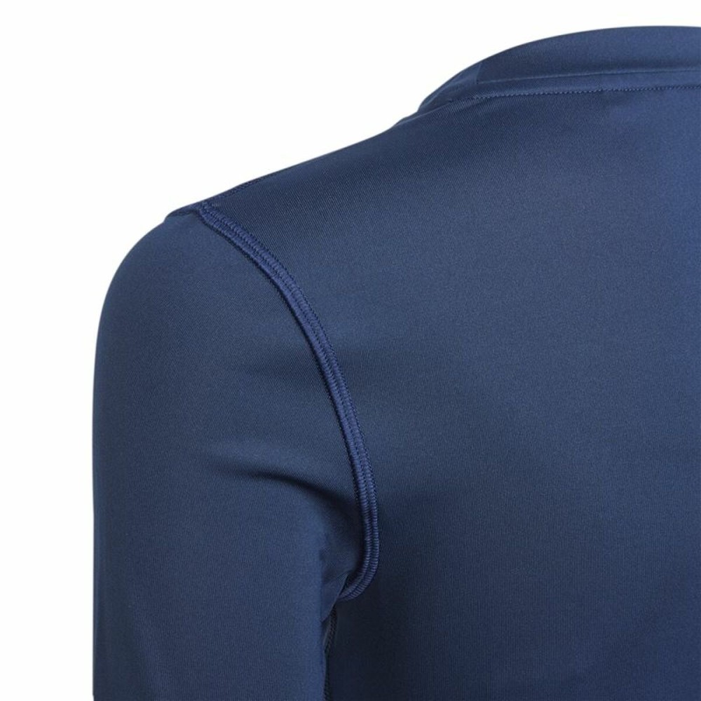 Maillot de Football à Manches Courtes pour Enfants Adidas Techfit Bleu