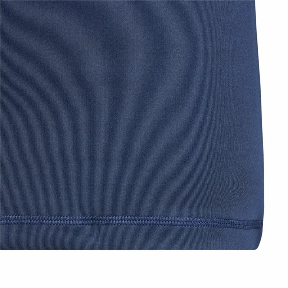 Maillot de Football à Manches Courtes pour Enfants Adidas Techfit Bleu