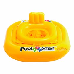 Baby float Intex Yellow 79 x 23 x 79 cm (12 Units)