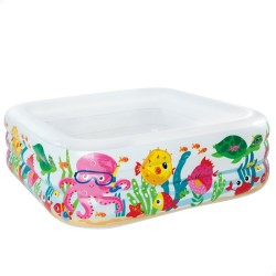 Inflatable Paddling Pool for Children Intex Aquarium 340 L 159 x 50 x 159 cm (3 Units)