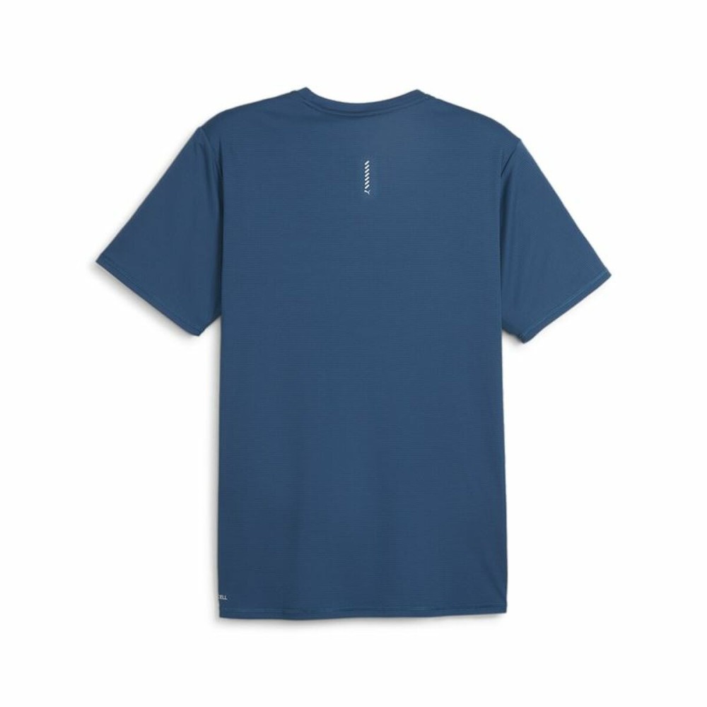 Herren Kurzarm-T-Shirt Puma Run Favourite Dunkelblau