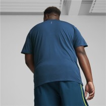 Herren Kurzarm-T-Shirt Puma Run Favourite Dunkelblau