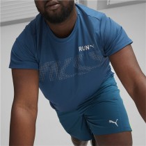 Men’s Short Sleeve T-Shirt Puma Run Favourite Dark blue