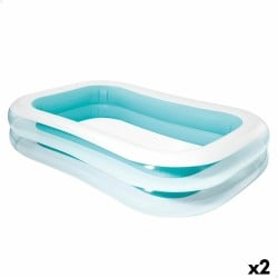 Piscine gonflable Intex Blanc/Vert 770 L 262 x 56 x 175 cm (2 Unités)