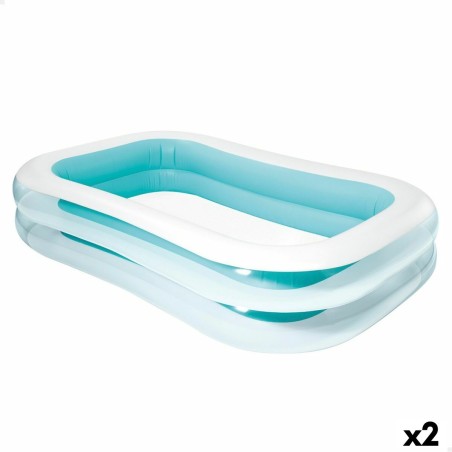 Aufblasbarer Pool Intex Weiß/Grün 770 L 262 x 56 x 175 cm (2 Stück)