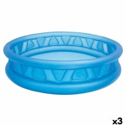 Aufblasbares Planschbecken für Kinder Intex Blau kreisförmig 790 L 188 x 46 x 188 cm (3 Stück)