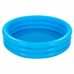 Inflatable Paddling Pool for Children Intex Blue Rings 330 L 147 x 33 cm (6 Units)