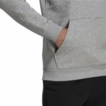 Men’s Hoodie Adidas Essentials Fleece Big Logo Grey