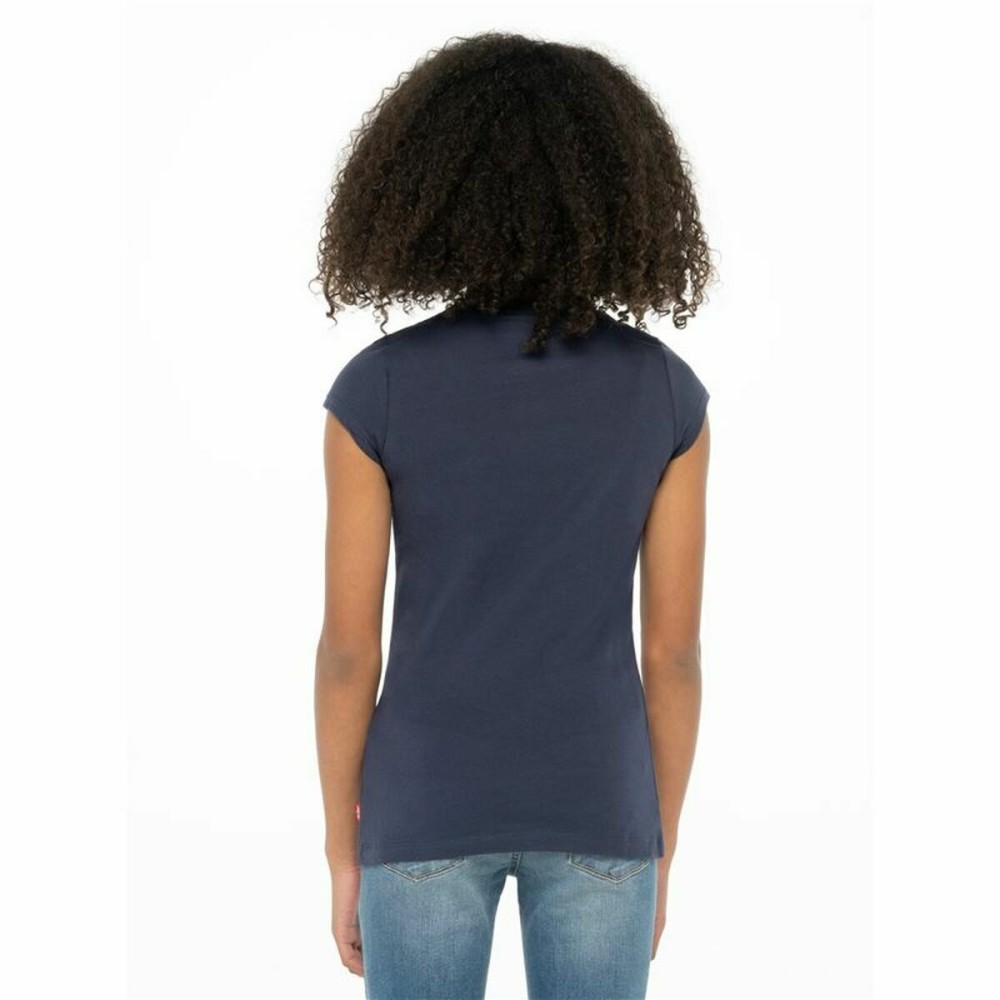 Kurzarm-T-Shirt für Kinder Levi's Batwing Dunkelblau