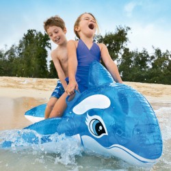 Inflatable pool figure Intex Whale 152 x 114 cm (6 Units)