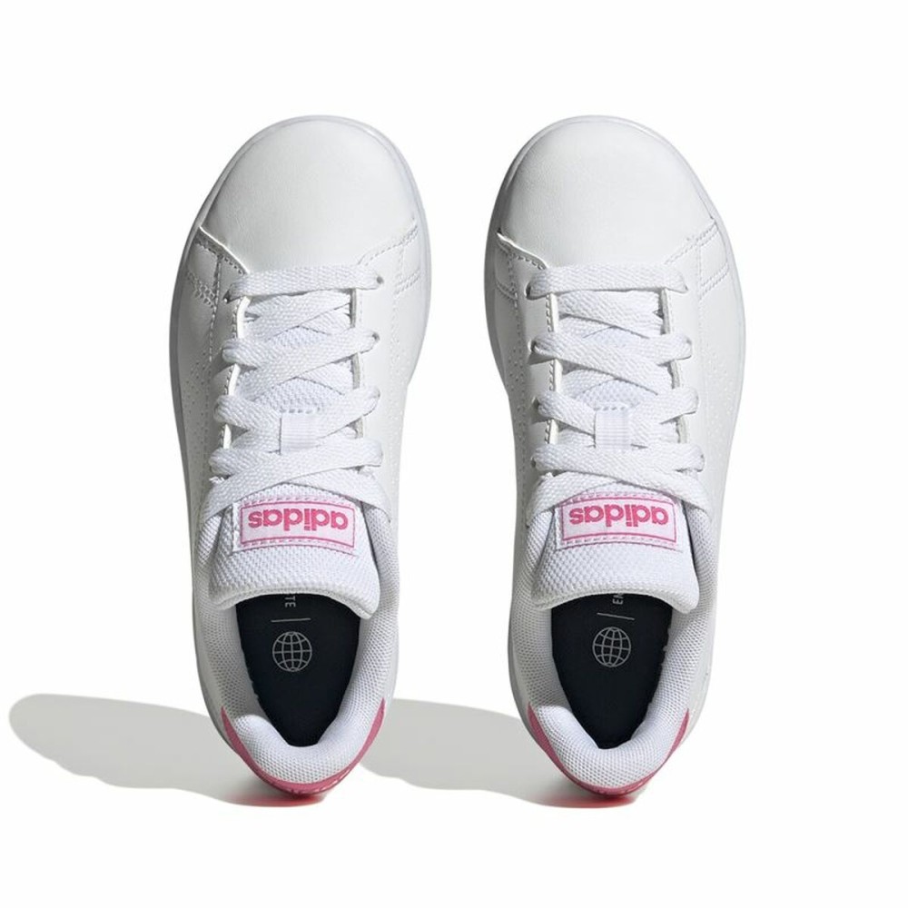 Jungen Sneaker Adidas Advantage Infantil Weiß