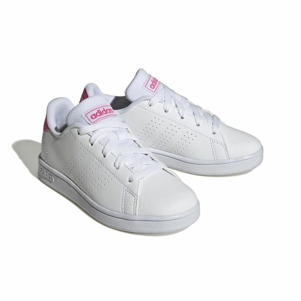 Jungen Sneaker Adidas Advantage Infantil Weiß